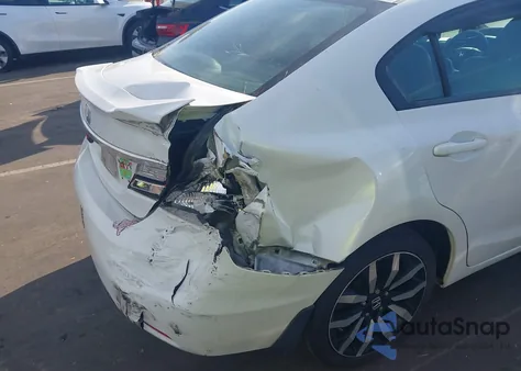 2015 Honda Civic Ex-L z USA, uszkodzony, nr VIN 19XFB2F96FE041206